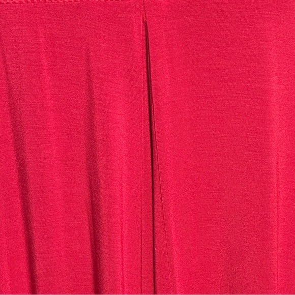 Maeve By Anthropologie Estoria Textured Swing Dress Red Sleeveless Medium GUC - Picture 7 of 16